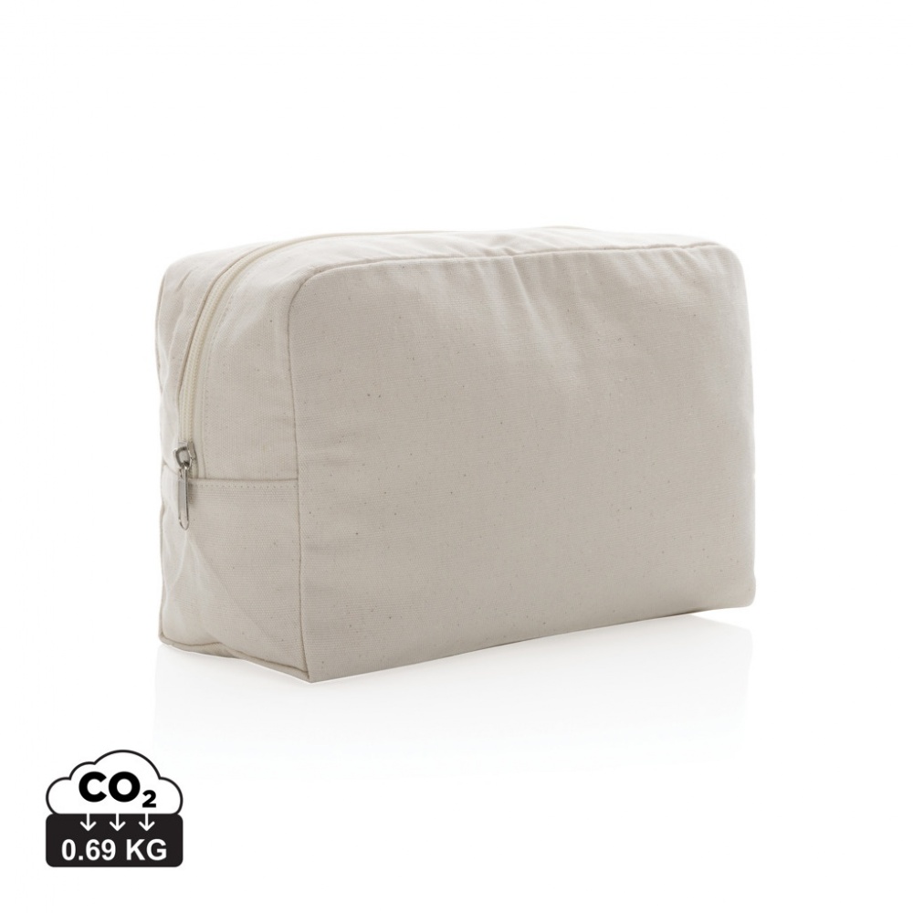 Logotrade biznesa dāvanas foto: Impact Aware™ 285 gsm rcanvas tualetes piederumu soma nekrāsota