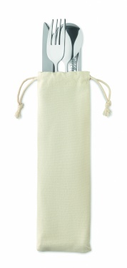 Logotrade logo dāvanas foto: Galda piederumu komplekts no nerūsējošā tērauda