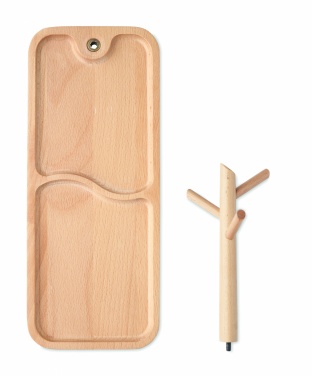 Logotrade dāvanas foto: Koka organizatoru paplāte