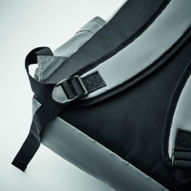 Logotrade biznesa dāvanas foto: Augsti atstarojoša mugursoma 190T