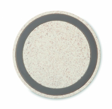 Logotrade Ideja dāvanas foto: Kviešu salmu/ABS lādētājs 5W