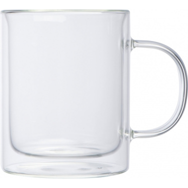 Logotrade dāvanas foto: Divsienu krūze CARACAS 350 ml