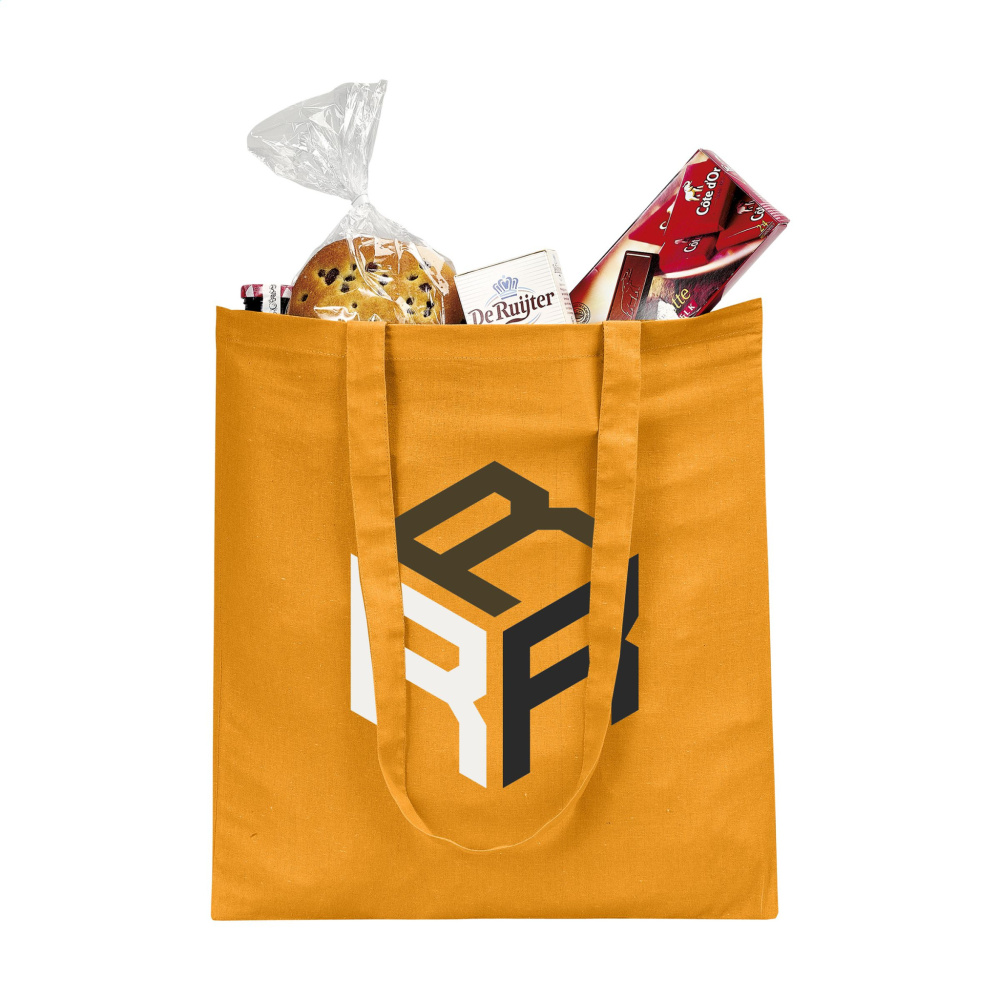 Logotrade korporatīvās dāvanas foto: Shoppy Color Bag (135 g/m²) kokvilnas maisiņš