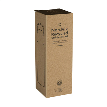 Logotrade korporatīvās dāvanas foto: Nordvik RCS Recycled Steel 500 ml dzeramā pudele