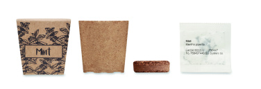 Logotrade korporatīvās dāvanas foto: Piparmētru sēklu audzēšanas komplekts