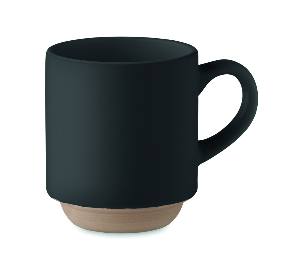 Logotrade ziemassvētku dāvanas foto: Saliekama keramikas krūze 170 ml