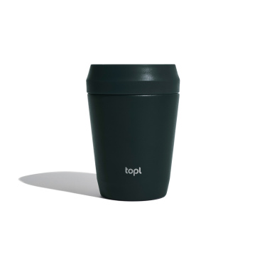 Logotrade ziemassvētku dāvanas foto: Topl Recycled Steel To Go Tumbler Patentēts 360 Vāks 235ml