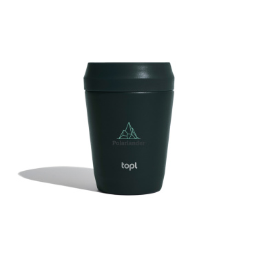Logotrade ziemassvētku dāvanas foto: Topl Recycled Steel To Go Tumbler Patentēts 360 Vāks 235ml
