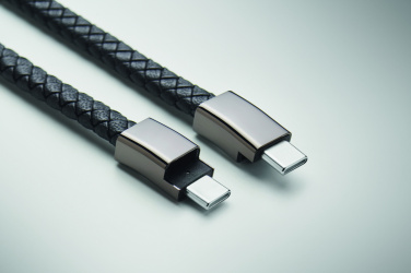 Logotrade ziemassvētku dāvanas foto: Pīta aproces kabelis C tipa