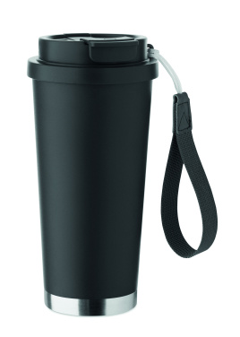 Logotrade ziemassvētku dāvanas foto: Divsienu glāze 500ml