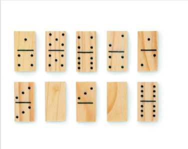 Logotrade korporatīvās dāvanas foto: Domino un kāršu komplekts