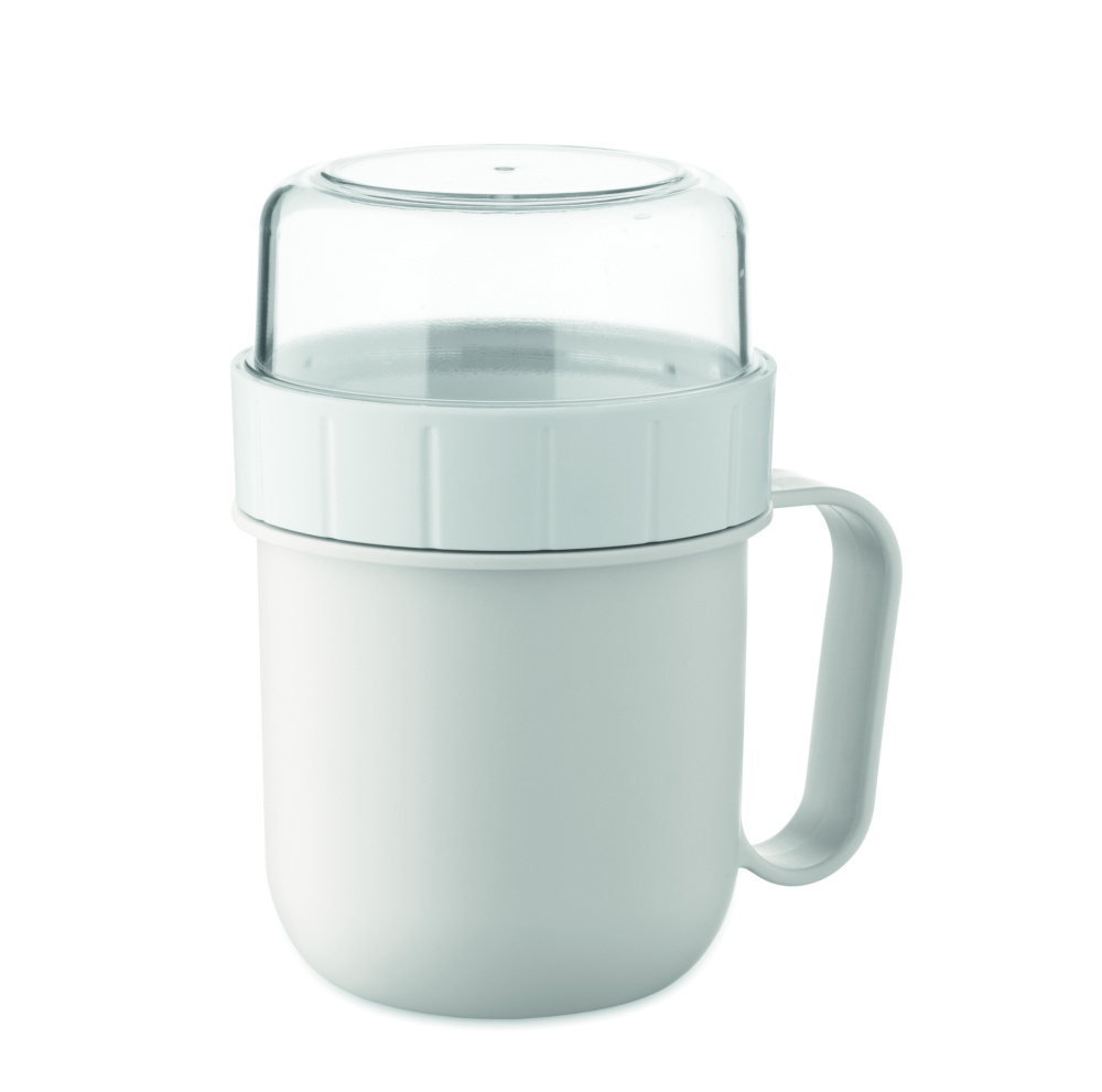 Logotrade dāvanas foto: PP krūzīte līdzņemšanai 450 ml