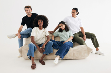 Logotrade ziemassvētku dāvanas foto: IQONIQ Nikko smagsvars pārstrādātas kokvilnas T-krekls