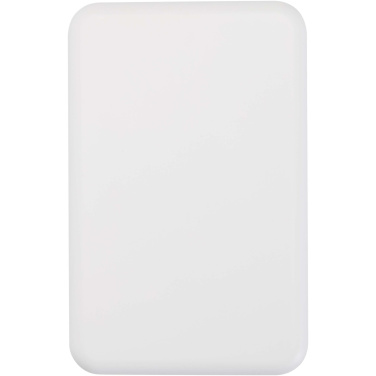 Logotrade biznesa dāvanas foto: Acrab 10.000 mAh 15W magnētiskā bezvadu pārnēsājamā uzlādes ierīce ar 20W PD - izgatavota no pārstrādātas plastmasas