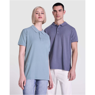 Logotrade Ideja dāvanas foto: Kobeina īsroku unisex polo krekls