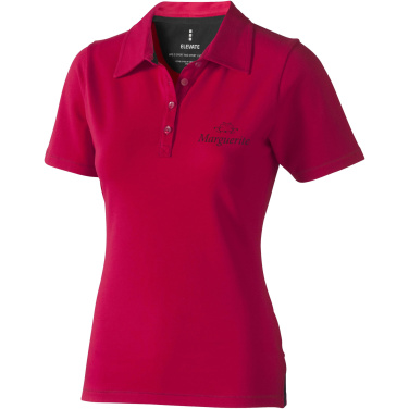 Logotrade biznesa dāvanas foto: Markham sieviešu elastīgs polo ar īsām piedurknēm