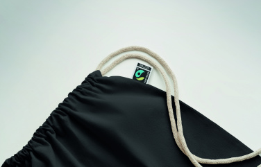 Logotrade korporatīvās dāvanas foto: Aukliņas maisiņš Fairtrade 180gr