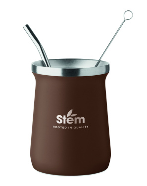 Logotrade korporatīvās dāvanas foto: Yerba mate tējas krūze