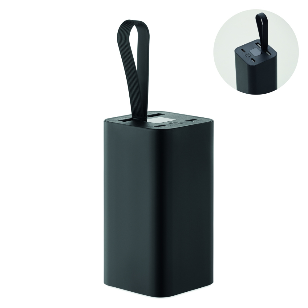Logotrade korporatīvās dāvanas foto: Ārējais akumulators 20 000 mAh