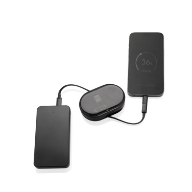 Logotrade logo dāvanas foto: Chargevix RCS rplastic daudzfunkcionāls 60W uzlādes komplekts