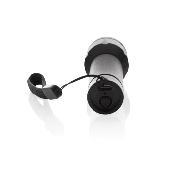 Logotrade logo dāvanas foto: Flara RSC pārstrādātas plastmasas USB uzlādējama lukturītis