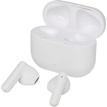 Logotrade korporatīvās dāvanas foto: Altais pārstrādātas plastmasas patiesi bezvadu Bluetooth® austiņas