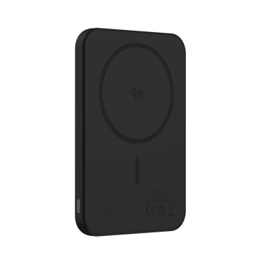Logotrade korporatīvās dāvanas foto: Urban Vitamin Pomona 5000mAh Qi2.2 25W magnētiskā pārnēsājamā baterija