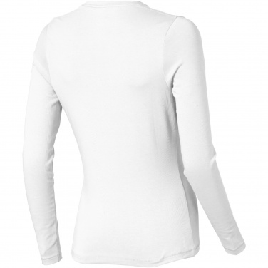Логотрейд pекламные cувениры картинка: Ponoka long sleeve women's organic t-shirt