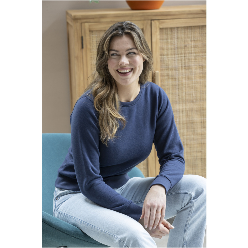 Логотрейд pекламные подарки картинка: Zenon Женский свитер с круглым вырезом