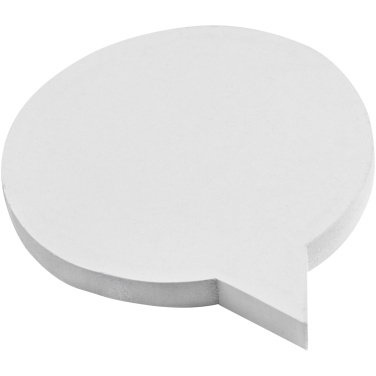 Логотрейд pекламные cувениры картинка: Бумага для заметок Sticky-Mate® из переработанных материалов в форме диалогового пузыря