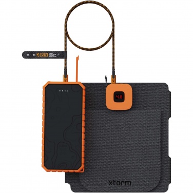 Логотрейд бизнес-подарки картинка: Xtorm XR2S28 SolarBooster складная солнечная панель мощностью 28 Вт