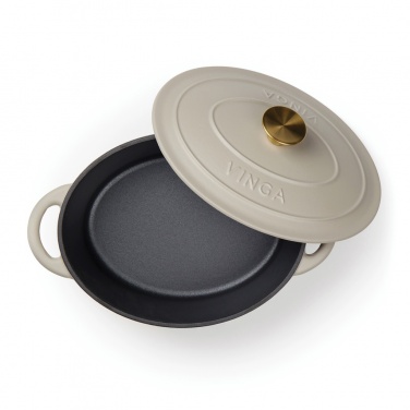 Лого трейд бизнес-подарки фото: VINGA Monte эмалированная чугунная кастрюля 3,5 л