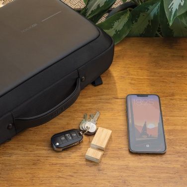 Лого трейд pекламные подарки фото: Подставка для телефона-брелока Standkey из бамбука