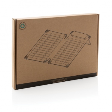 Логотрейд pекламные подарки картинка: Solarpulse rplastic портативная солнечная панель 10 Вт