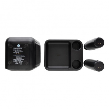 Логотрейд pекламные продукты картинка: Караоке-комплект Singvibe RCS из переработанного пластика с двойным микрофоном