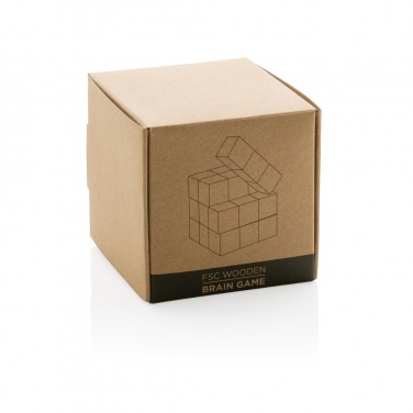 Логотрейд pекламные продукты картинка: Деревянная развивающая игра в холщовом мешочке