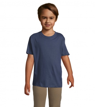 Логотрейд pекламные cувениры картинка: ФУТБОЛКА REGENT KIDS 150г