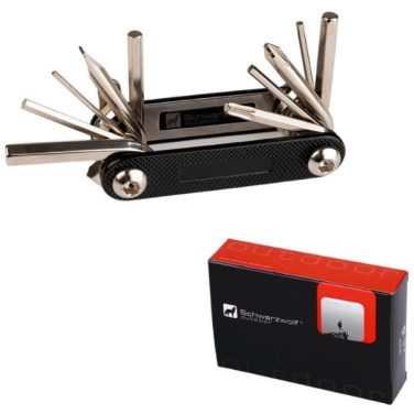 Логотрейд pекламные cувениры картинка: Байкерский комплект TIBESTI Schwarzwolf