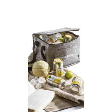 Лого трейд бизнес-подарки фото: Сумка-холодильник Keep-it-Cool GRS Felt RPET