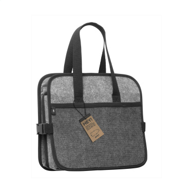 Логотрейд pекламные подарки картинка: Сумка-холодильник Trunk GRS RPET Felt Organiser