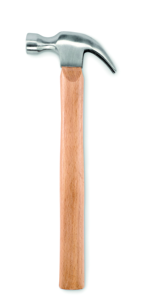 Лого трейд бизнес-подарки фото: Wooden claw hammer