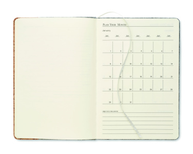 Логотрейд pекламные cувениры картинка: A5 RPET cork notebook