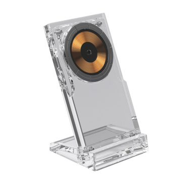 Логотрейд бизнес-подарки картинка: Магнитная беспроводная зарядная подставка Magcharge 15 Вт