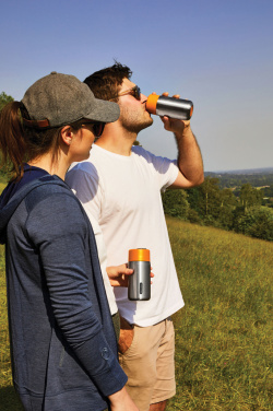 Лого трейд pекламные продукты фото: Черный + Blum изолированный герметичный дорожный стакан из нержавеющей стали