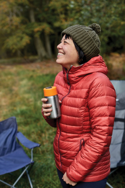 Логотрейд бизнес-подарки картинка: Черный + Blum изолированный герметичный дорожный стакан из нержавеющей стали