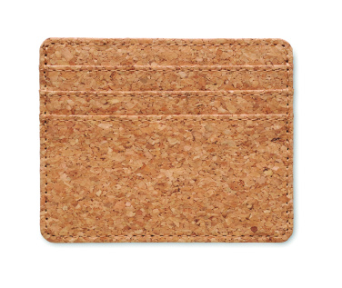 Логотрейд pекламные cувениры картинка: Cork cardholder with RFID