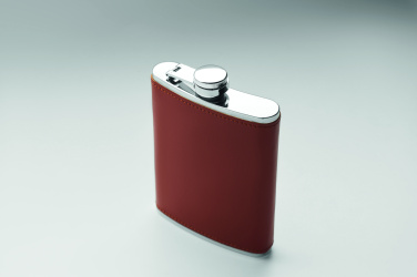 Лого трейд бизнес-подарки фото: Slim hip flask 200 ml
