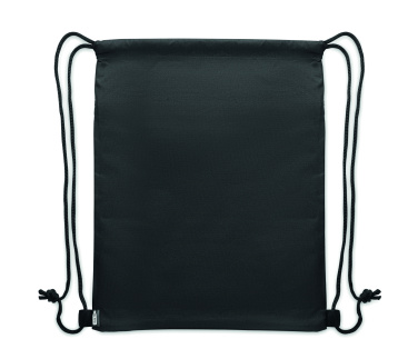 Логотрейд pекламные продукты картинка: Drawstring bag in 600D RPET
