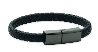 Логотрейд pекламные cувениры картинка: Braided bracelet cable type-C