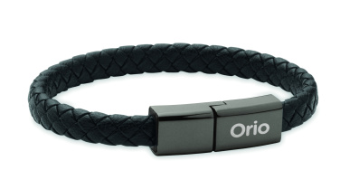 Логотрейд pекламные продукты картинка: Braided bracelet cable type-C